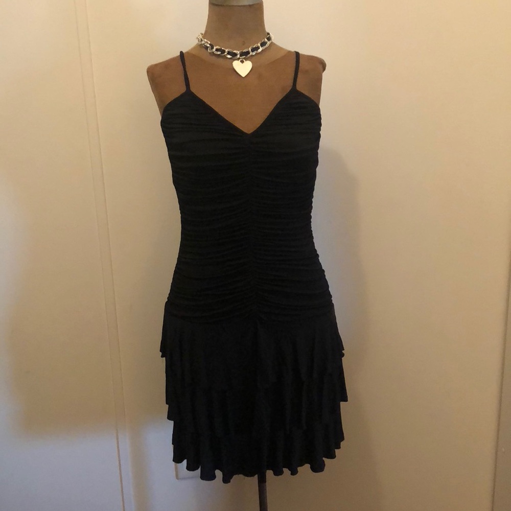 Guess Jeans Coffin Pleat Dress Retro